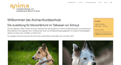 Desktop Screenshot of anima-therapie.ch